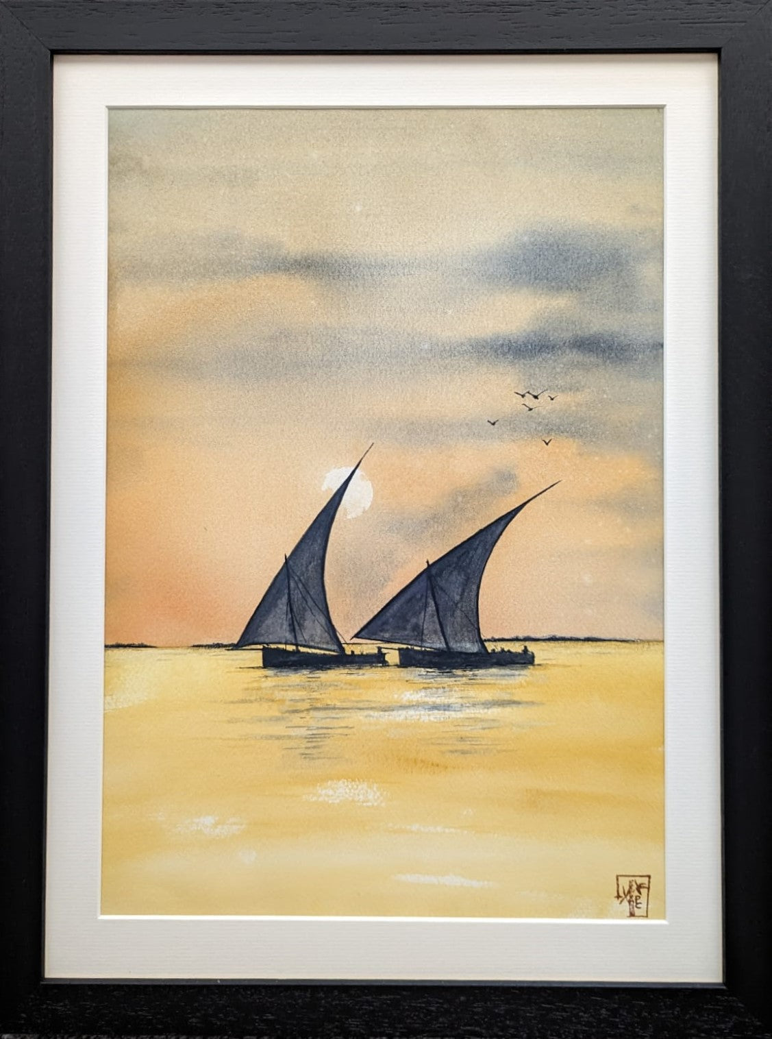 Dhow II  by Peter Clare