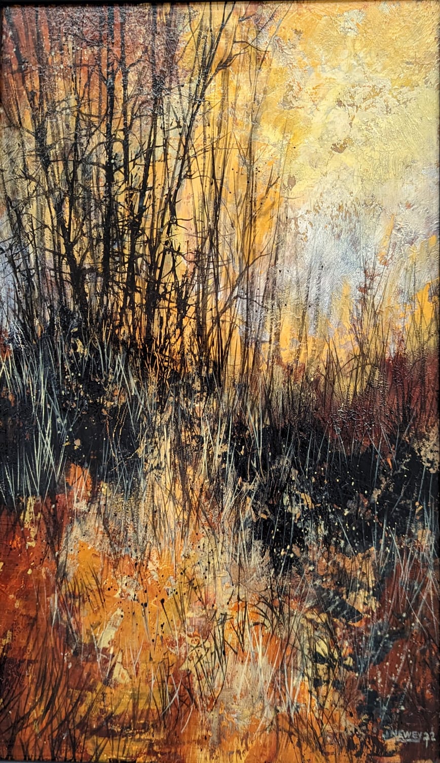"Early Autumn Light"-  Oil on Canvas 37 x 57 cm