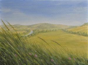 "Goring Gap from Hartslock"