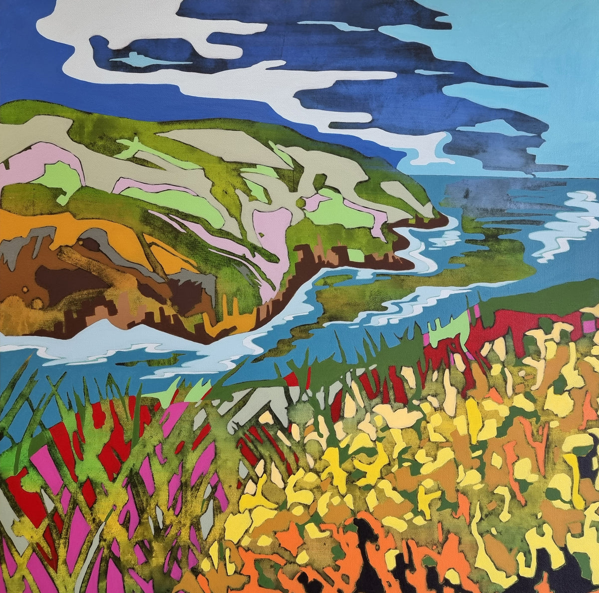 Cliff Edge by Simon Pink – Reeds Art and Framing