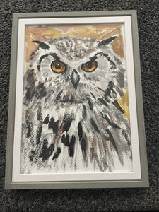 "Wize old Owl" - Anya Goldenberg