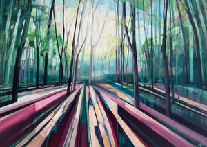 "Woodland Rays" - Jo Lillywhite
