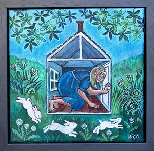 Alice - Nicolette Carter - 20 x 20 cm