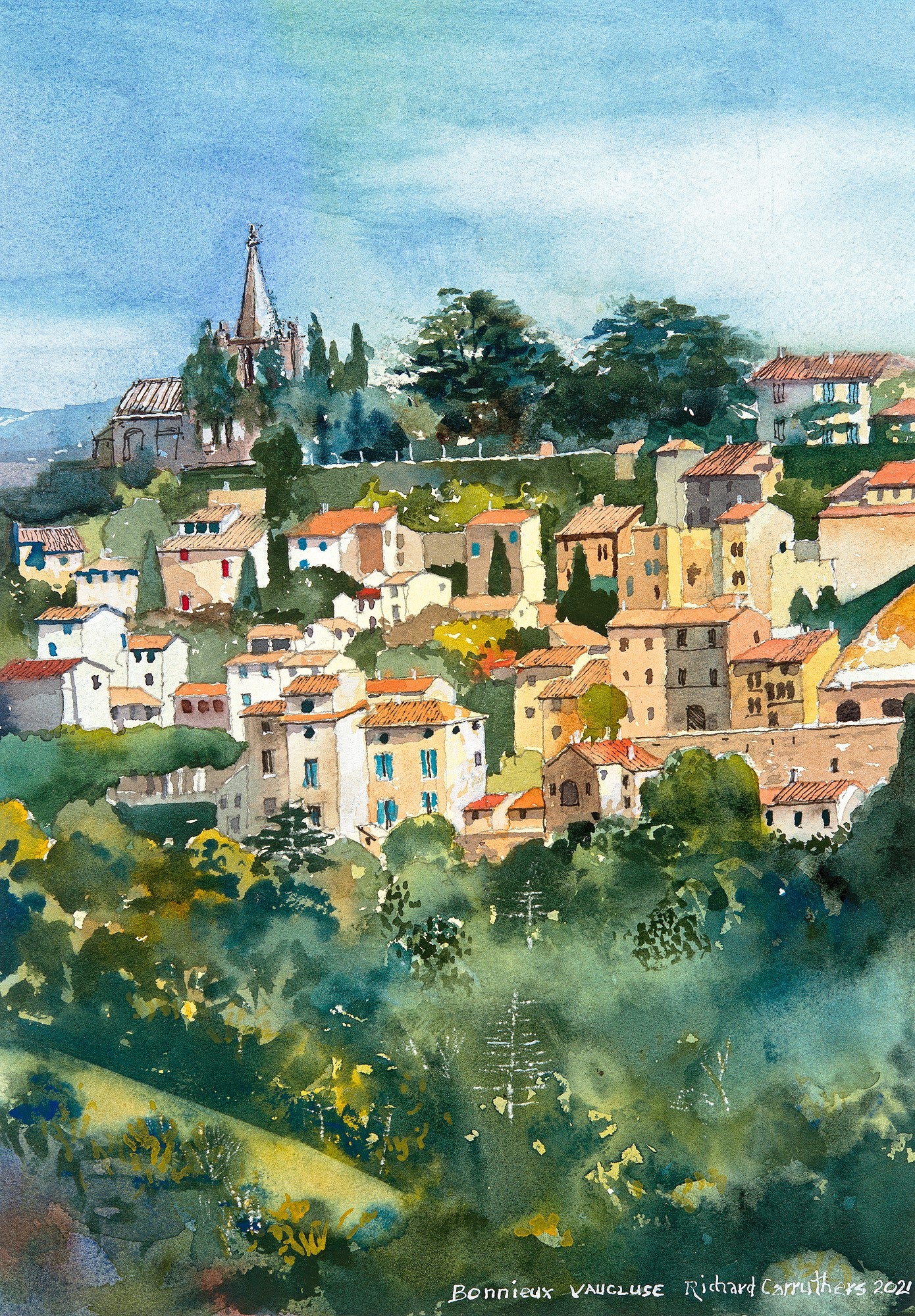Bonnieux by Richard Carruthers