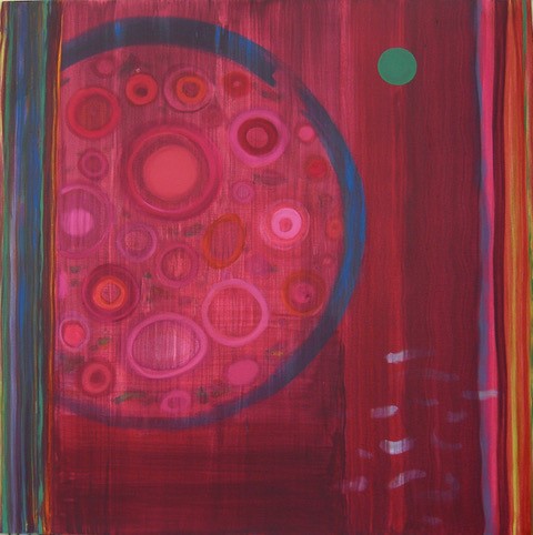 Coffee & Flowers - Roberta Tetzner 100 cm x 100 cm