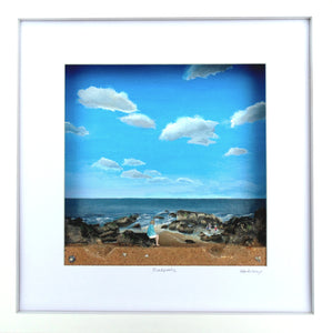 Rock Pools - Anna Anderson - Framed size 33cm x 33cm