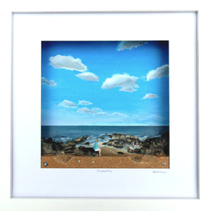 Rock Pools - Anna Anderson - Framed size 33cm x 33cm