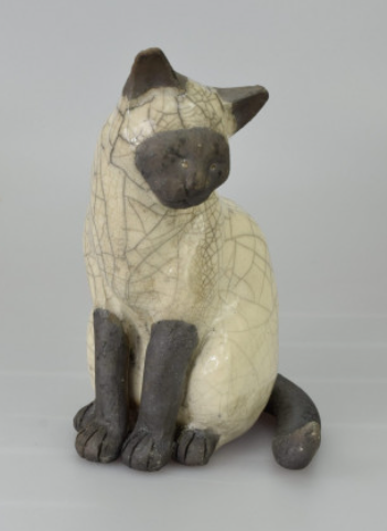 "Sitting Cat"- Paul Jenkins