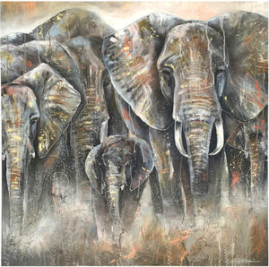 Triumph - 100 x 100 cm - Sophie Bridgland
