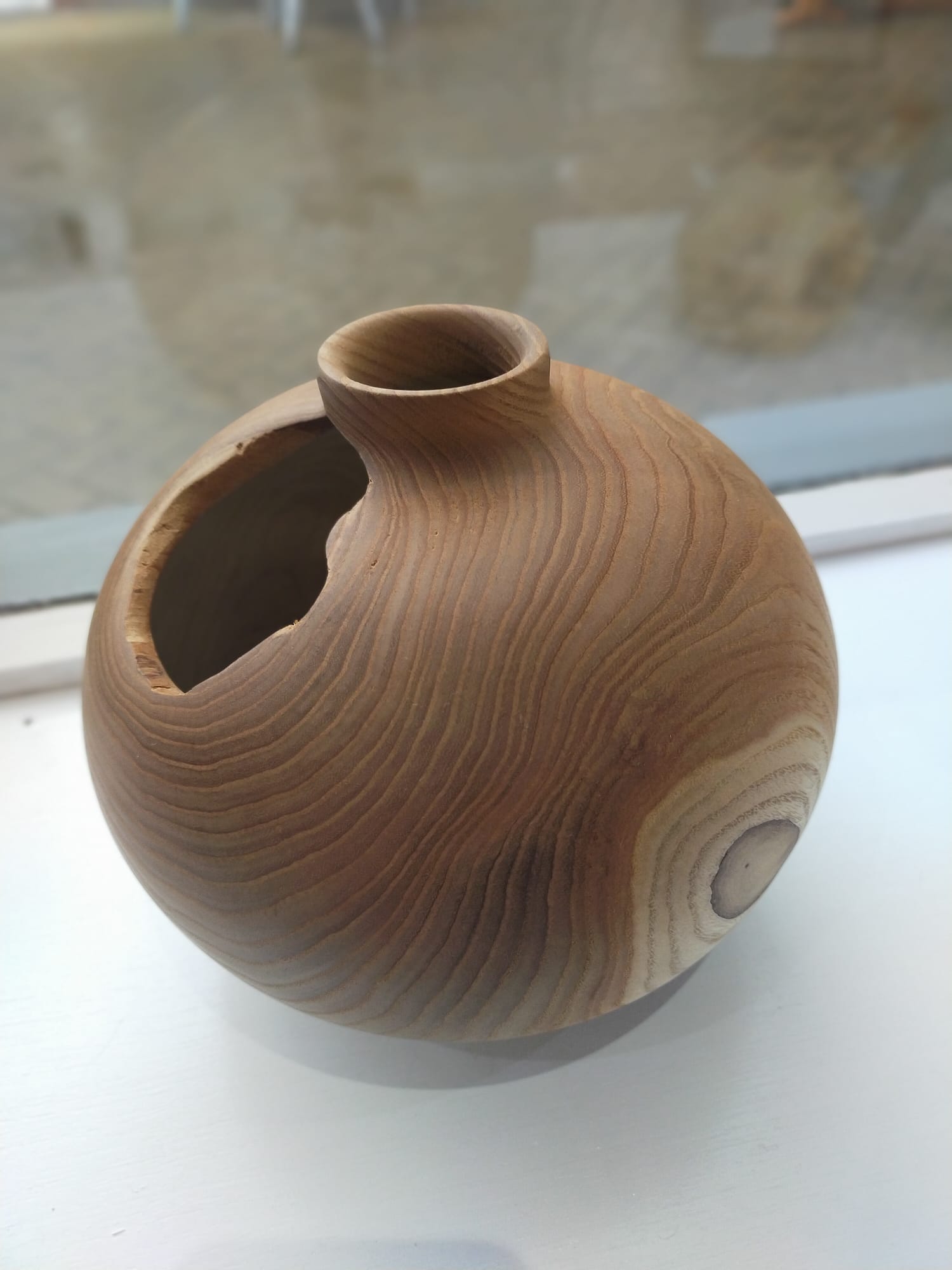 "Indian Bean Tree Vessel"- Pete Morton