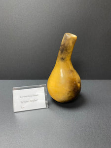 Gold Vase - Ceramic by Robert Pickford