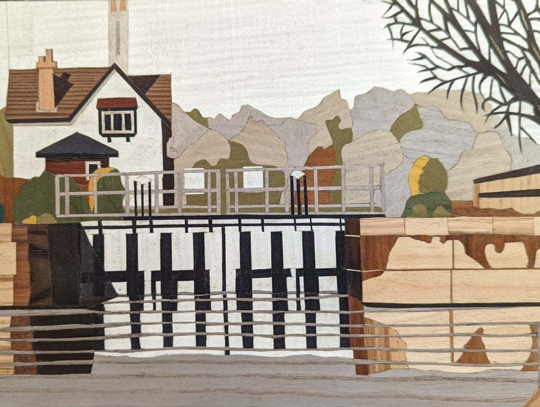 Goring Lock by Barry Skeels – Reeds Art and Framing