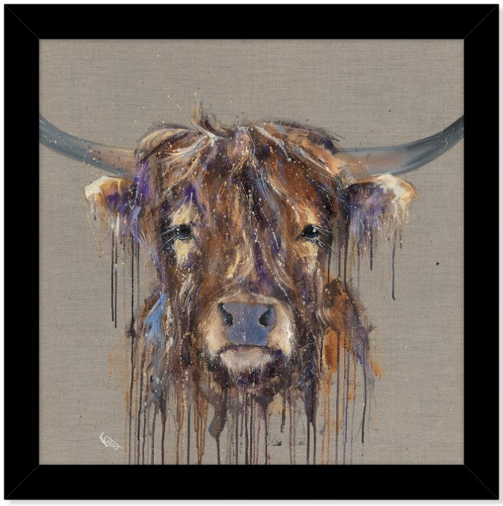 "Sid" - Louise Luton - 33 x 33 cm