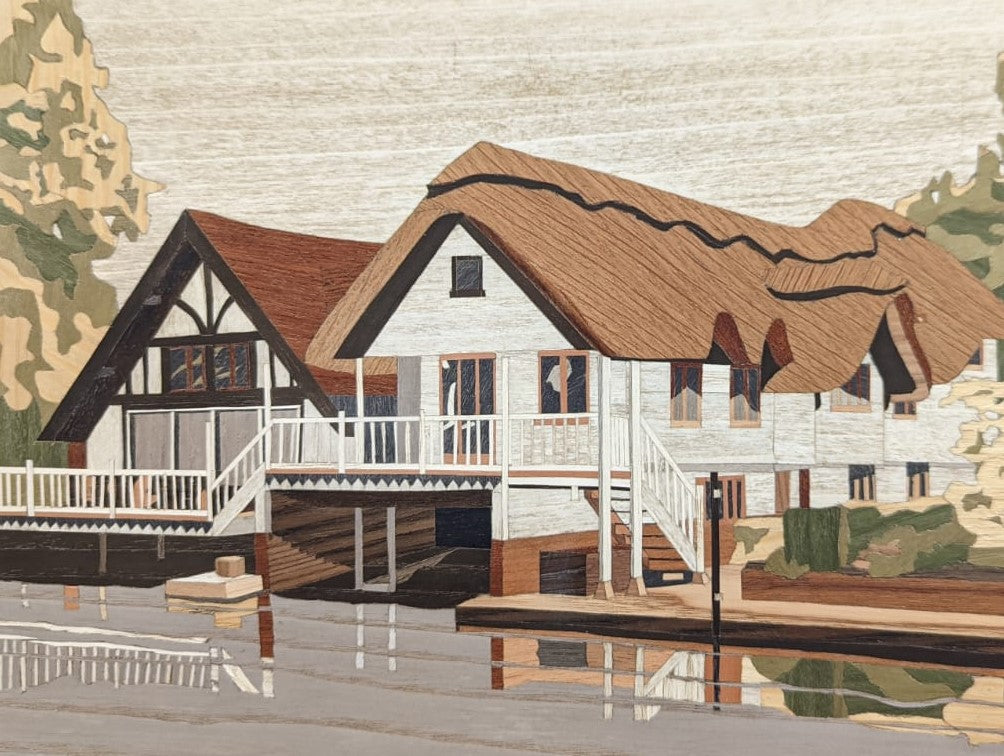 The Boathouse Goring on Thames by Barry Skeels